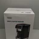 Gevi 12 Cup Programmable Drip Coffee Maker with Touch Screen, Fast and Strong Brew, Auto Shut-Off, 4-Hour Keep Warm Plate, Iced Coffee Option, Anti-Drip System, Permanent Filter (Black)