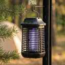 Bug Zapper, 4200V High Power Electric Mosquito Zapper for Outdoor and Indoor, Waterproof Efficient Bug Zapper for Home Kitchen Patio Camping