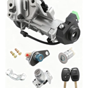 Ignition Switch Lock Cylinder Assembly Compatible with 2006-2011 Honda Accord 2006-2011 Civic 2007-2010 Honda CR-V FIT Odyssey 06350-SAA-G30 35100-SDA-A71, Chip ID46 Immobilizer Keys