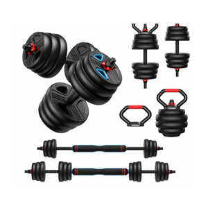 Adjustable Dumbbells,45lbs(22.5lb pair)
 Free Weight Set with Connector,5 in1 Dumbbells Set Used as Barbell,Kettlebells, Push up Stand, Fitness Exercises for Home Gym Suitable Men/Women