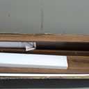 Floating Shelves Set of 2, Long Wall Shelf with Lip, 24in, Walnut, 23.6 in