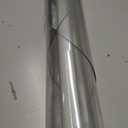 42" Round Clear Table Protector, 2mm Thick Plastic Table Cover