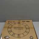 LEIKE Large Wall Clocks with Night Light Battery Operated, Silent Non Ticking, Rustic Modern Big Wood Clock for Living Room, Bedroom, Kitchen, Farmhouse, Office, Home Decor-20 Inch, (Roman Numerals)