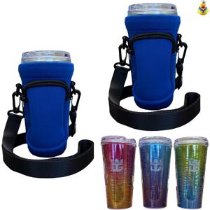 Cruise Ship Essentials Cup Sling Cruise Essentials 2026. Caribbean Cruise Must Haves. Cruise Ship Essentials 2026, Caribbean Royal, Caribbean cruise essentials 2026 (2-Pack) (Blue)
