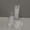 3.8 oz Plastic Dessert Cups with Spoons 50 Pack, Clear Square Mini Dessert Cups Appetizer Cups Parfait Cups Tumbler Cups for Mousse Puddings, Party Supplies