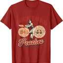 Rockford Retro 1945 Peaches T-Shirt (Red, S)