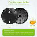 Cerushield Disk v2.0 098-0445 for Phonak,3 pack/24 Filters Phonak Hearing aid Filters Wax Guard Hearing Aid Accessories Filters Wax Guards for Phonak