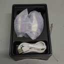 7D Electric Razor for Women: Fast & Painless Full-Body Shaver for Legs & Face  Waterproof Hair Remover with Light & Travel Cover  Wet/Dry Use, Smooth Close Shave, Birthday Christmas Gift (Purple)