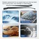Driver&Passenger Side Front Windshield Wiper Arm - Compatible with Ford F150 2015-2021, Expedition 2018-2023, F250 F350 F450 F550 2017-2023, Lobo 2015-2021, Lincoln Navigator 2018-2021