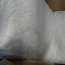 Contour Memory Foam Pillow Orthopedic Sleeping Pillows, Ergonomic Cervical Pillow for Neck Pain - for Side Sleepers, Back and Stomach Sleepers, Free Pillowcase Included (Firm & Standard Size (Standard(21*13*3.9 inches), White)