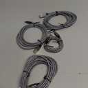 etguuds USB A to USB C Cable 5-Pack (3/3/6/6/10 ft), Fast Charging Type C Charger Cord for iPhone 17 16 15 Pro Max Plus Air, Samsung Galaxy S25 S24 S23 S22 S21 S20 A56 A17 A16, Pixel, Moto G, Gray