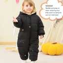 UNIFACO Baby Boys Snowsuit Newborn Baby Girls Winter Coat Toddler Clothes