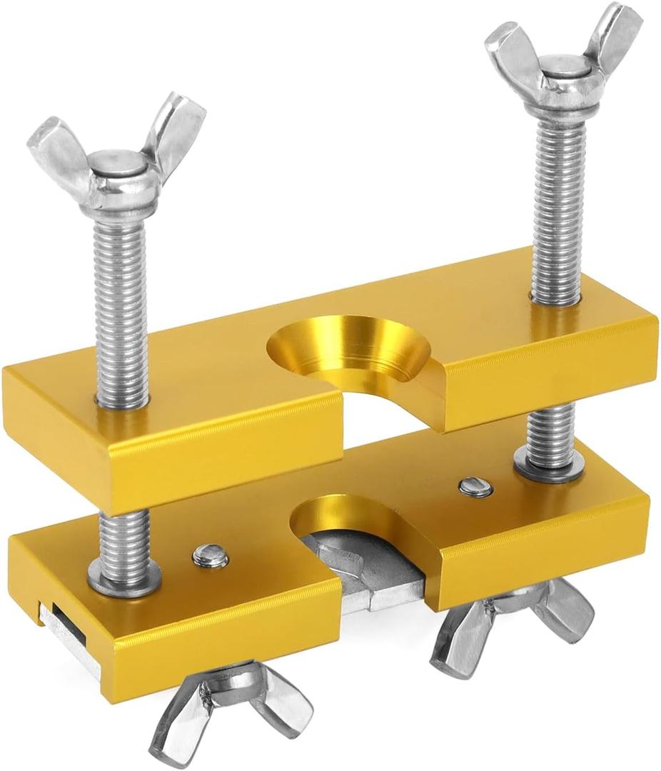QWORK Trumpet Mouthpiece Remover Puller Tool for Brass-Wind Instrument, Gold