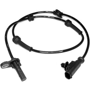 Wheel Speed Sensor Compatible with Heyue Models, Rear Left ABS Wheel Speed Sensor, 3630050U2010 Automotive Anti-Lock Brake Speed Sensors Replacement (Black)