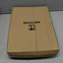 Geetery 4 Pcs Sports Magazine Frame for Wall Fits Measuring 8.5 x 11.25" Magazine Display Frame with Installed Hangers and Core Matting Plastic Comic Book Frames for Wall Hanging(Black , Black Mat)