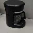 Mr. Coffee® 5-Cup Mini Brew Switch Coffee Maker, Black