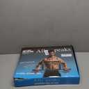 Ally Peaks Pull Up Bar for Doorway | Thickened Steel Max Limit 440 lbs Upper Body Fitness Workout Bar| Multi-Grip Strength for Doorway | Indoor Chin-Up Bar Fitness Trainer for Home Gym Portable (silver2)