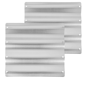 Galvanized Raised Garden Bed Outdoor Extension Panels - Silver