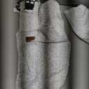 Baby Sling Carrier Newborn, Adjustable Easy Wearing Baby Nursing Warp Sling, New Mom Dad Soft Cotton Baby Front Holder Carrier for Infant Toddler Life Travel Essential Gifts (Blue Flower)