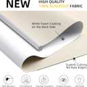 ChrisDowa Cordless Free-Stop 100% Blackout Blinds for Windows, Roller Windows Shades with Thermal Insulated, UV Protection Fabric for Living Room, Office and Home.Beige,35" W X 72" H