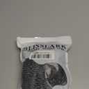 Exfoliating Shower Towel 48",Premium Scrub Wash Cloth for Body Face, Exfoliating Washcloth for Men and Woman (Black1)