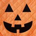 Ritatte Toddler Baby Girl Boy Halloween Outfit Funny Pumpkin Face Sleeveless Shirt Embroidery Pumpkin Spooky Season Tank Tops (18-24 Months, Orange-black)