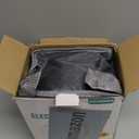 Electric Lunch Box for Men, Women & Adults - 80W Fast Heating - Heated Lunch Box with Dual 1.5L SS Containers - Portable Food Warmer for Car, Truck, Office (Black)