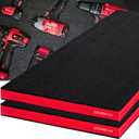 Tool Box Foam, 2Pack 48x24x2 inch, Foam Inserts for Cases, Polyethylene Storage Sheets for Toolbox Hard Case, Tool Shadow Insert, Kaizen Organizer Sheet