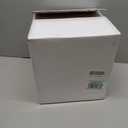 Antique Black Milk Glass Ceiling Light Fixture - 9.8 Inch Vintage Semi Flush Mount Pendant Light for Kitchen, Hallway, Bedroom, Dining Room (White and Black, 9.8)