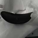 Euro Mortise Storm Door Handle Complete Set Fits for Pella Screen Door Hardware, 2-1/2" Handle PZ, 7/8" Backset, 7-1/4" Trimplate H.C., Non-Handed, Matte Black