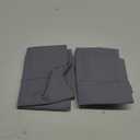 Sunflower Queen Pillowcases Set of 2, 100% Cotton Queen Pillow Cases 2, 2030 inches Frost Gray, Soft and Breathable (Queen (20"x30"))