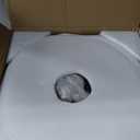 WUZUPS Crystal Leaf Chandelier 3-Light Vintage Farmhouse Industrial Semi-Flush Mount Ceiling Light Modern Lighting Fixture Foyer Hallway Storage Room Kitchen Bathroom, H 8.5" W 12", Oil Rubbed Bronze