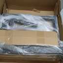 TigerDad Mobile Adjustable Height Laptop Stand PC Computer Portable Notebook Swivel Laptop Desk Rolling Table Desk Cart Tiltable with Wheels Casters& Mouse Pad Table (Dekuwood)