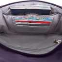 Travelon Anti-Theft Classic Essential Messenger Bag, Purple