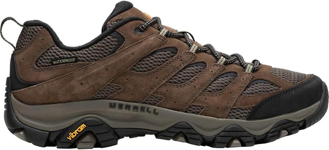 Merrell Men's Moab 3 Waterproof Hiking Shoe (11.5, Bracken)