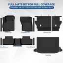 Custom Fit Floor Mats for 2011-2024 2025 Mitsubishi Outlander Sport