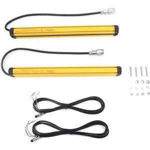 Light Curtain Sensor,Safety Light Curtain Sensors,High Quality A Series Light Curtain Sensor Switch Safety Light Grating Security Device DC10-30V(6 BeamsBEM0640-C-200NB)