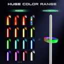 DAMIENSABER Upgrade Xenopixel 3.0 Motion Control Smooth Swing Light Sabers with 34 Sound Fonts Infinite Color and 16 RGB Fast Color Changing, More Sensitive Luke Light Sabers for Adults, 92cm Long