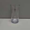 US Acrylic Classic Clear Plastic Reusable Drinking Glasses (Set of 8) 12oz Rocks & 16oz Water Cups | BPA-Free Tumblers, Made in USA | Top-Rack Dishwasher Safe