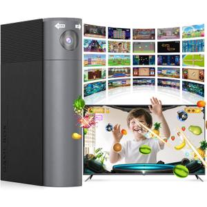 AR Motion Game Console for Kids: Plug and Play TV Video Game System for Indoor Physical Play Interactive Family Fun Game Nights Parties Playtime - Great Gift for Boys Girls