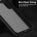 bemal for Samsung Galaxy S25 Case - Smooth Silky Liquid Silicone - Slim Fit Soft Microfiber Lining - Designed for Women and Girls - Shockproof Protective Phone Cover 6.1"- Black