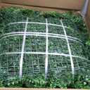 20"x20" (24 Pieces) Artificial Green Boxwood Hedge Screen Panels | UV-Protected Privacy Screen Panel, Faux Grass Wall, Indoor Outdoor Green Covering, Patio/Balcony/Garden/Backyard Art Decor