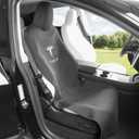 for Tesls Dog Seat Cover,Seat Protector for Tesla Model Y/3 Waterproof Child Seat Protect Accessories (1-Pack) (black)