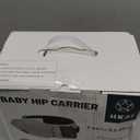 HKAI Baby Hip Carrier,Baby Carrier with Adjustable Waistband & Breathable Mesh, Ergonomic Carrier with Non-Slip Hip Seat Surface for Newborns & Toddlers (Light Grey)