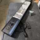 Outdoor Heater for Patio, 32" Infrared Electric Heaters Indoor w/Remote, 1500W, 60 Oscillation, 9H Timer, 9 Heat Level, Tip-Over/Overheating Protection, Safety Lock, for Garage Porch Office Inky