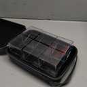 6 Pack Card Deck Boxes: Transparent Storage for TCG, MTG, YuGiOh, Sport Cards and Other Collectible Cards  Compact Clear Organizers, Holds 800+ Cards, Ideal for Collection and Storage