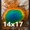 14x17 Picture Frame for Wall Display, 14x17 Black Picture Frame with Shatter Resistant Plexiglass, Stable and Sturdy 14 x 17 Poster Frame for Wall Display, Handpicked Gift Collection, 1 Pack