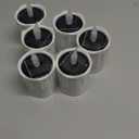 Solar Candle Light, Warm White Light, Solar Charging Tea Wax Light, 6 fire Wax Lights, Suitable for Weddings, Valentine's Day, Halloween, Christmas, Garden Decoration, etc.