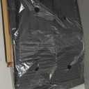 Ecarzo Backrest Mat Compatible with 2021-2024 2025 Nissan Rogue Accessories TPE Back Seat Protector All Weather Waterproof Cargo Liner for 2025 Nissan Rogue Accessories - Balck