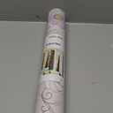 VEELIKE Vintage Purple Floral Wallpaper Peel and Stick Anemone Flower Wallpaper for Girls Room Nursery Bathroom 17.7''x354'' Removable Prepasted Floral Wall Mural Contact Paper for Cabinets Drawers